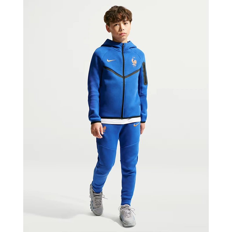Nike FIFA World Cup 2026 France Tech Fleece Older Kids Boys Hoodie - Image 4
