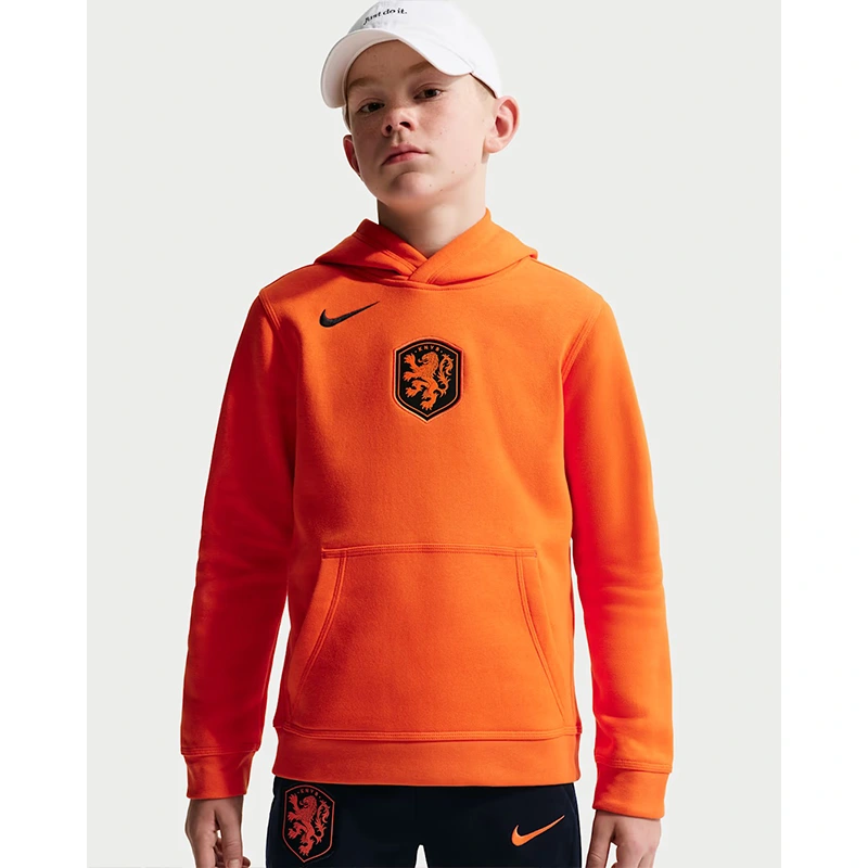 Nike FIFA World Cup 2026 Netherlands Club Older Kids Boys Nike Football Pullover Hoodie