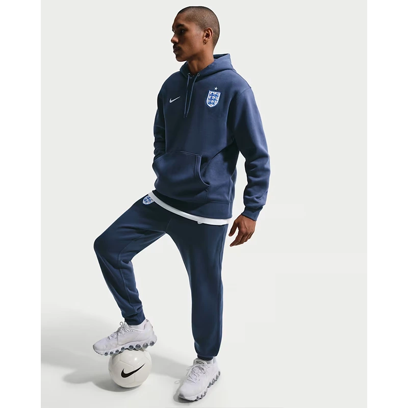 Mens Nike England 2026 Club Football Pullover Hoodie - Image 3
