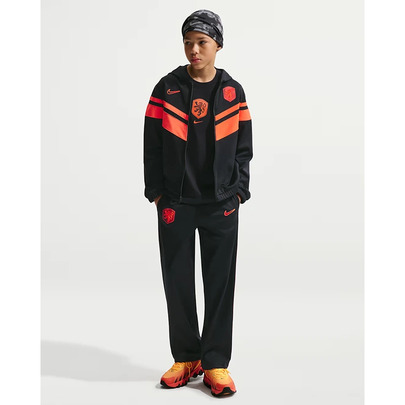 Nike FIFA World Cup 2026 Netherlands Older Kids Nike Dri-FIT Football Hooded Tracksuit - Image 4