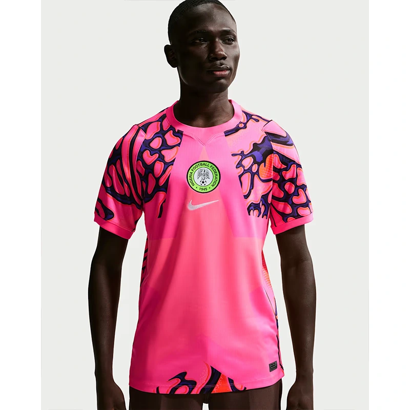 Nike FIFA World Cup Nigeria 2026 Stadium Goalkeeper Short-Sleeve Jersey