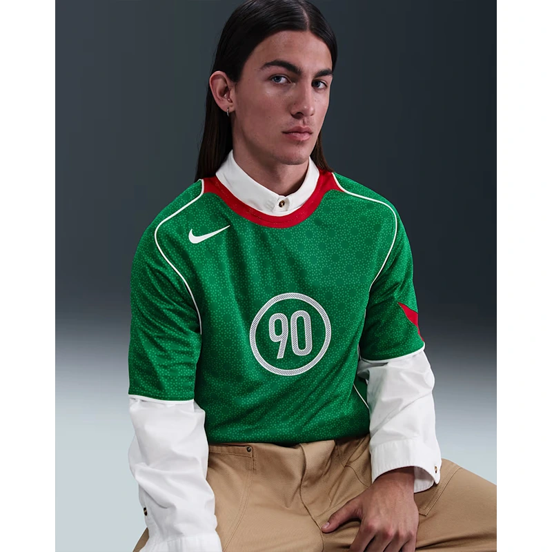 Nike Green Total 90 Mens Dri-FIT Soccer Jersey - Image 2