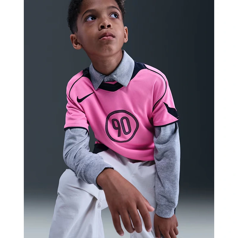 Nike Pink Total 90 Older Kids Dri-FIT Soccer Jersey - Image 2