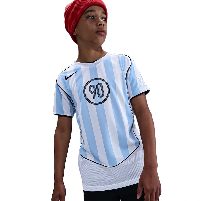 Nike Psychic Blue Total 90 Older Kids Dri-FIT Soccer Jersey