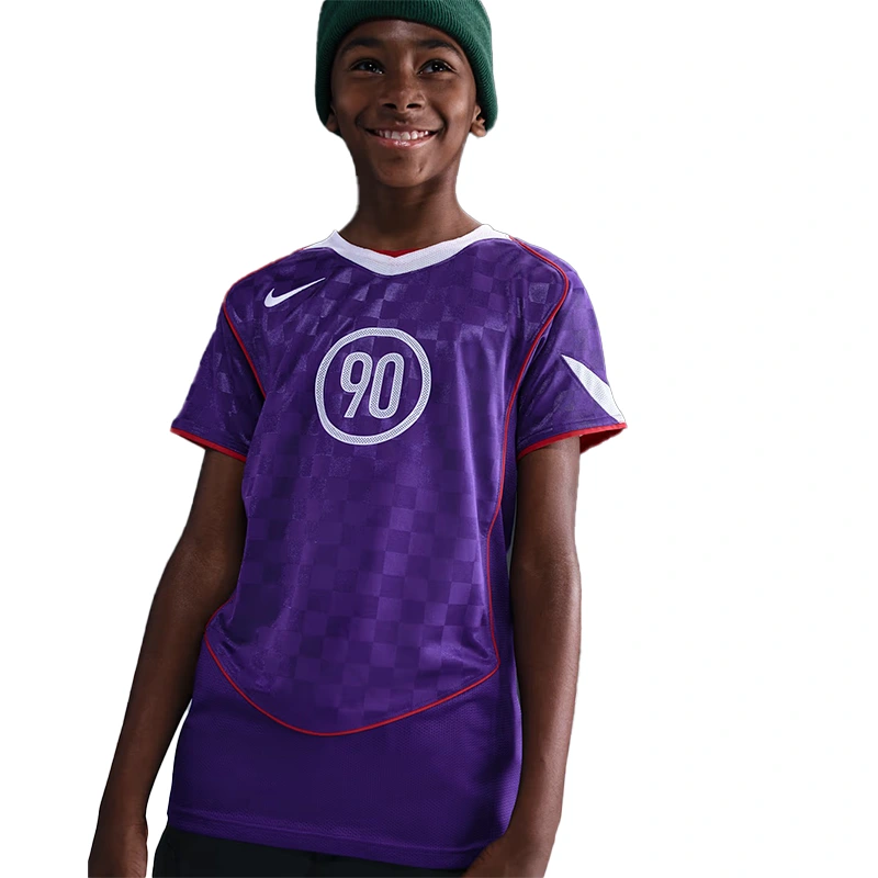 Nike Purple Total 90 Older Kids Dri-FIT Soccer Jersey