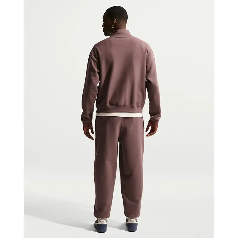 Nike Solo Swoosh Mens Fleece Quarter Zip Top - Image 3