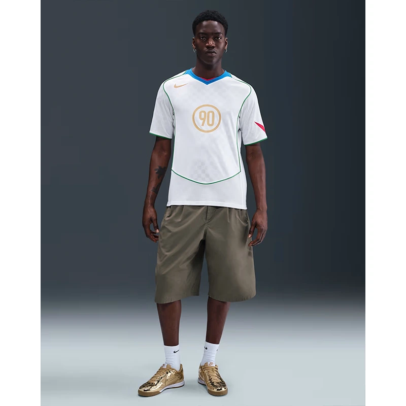 Nike White Total 90 Mens Dri-FIT Soccer Jersey - Image 4