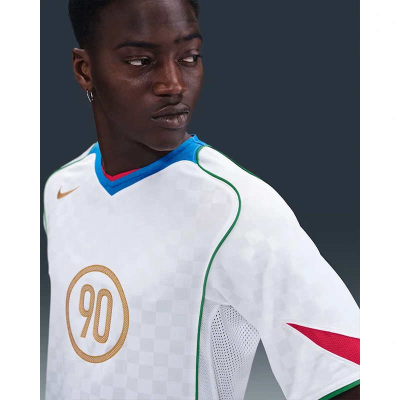 Nike White Total 90 Mens Dri-FIT Soccer Jersey - Image 2