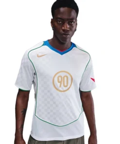 Nike White Total 90 Mens Dri-FIT Soccer Jersey