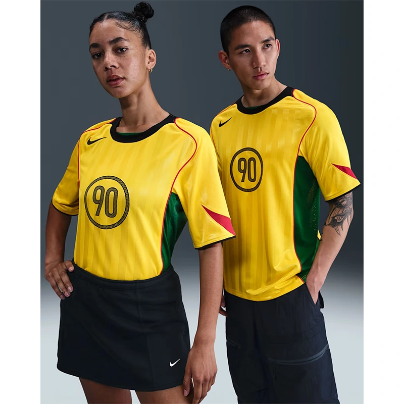 Nike Yellow Total 90 Mens Dri-FIT Soccer Jersey - Image 3