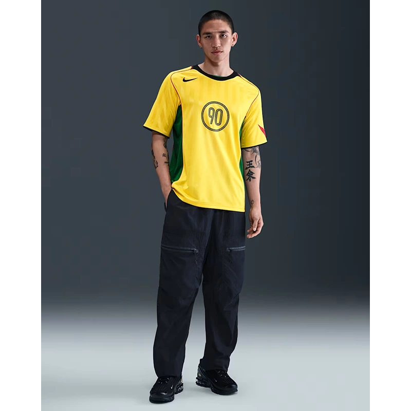 Nike Yellow Total 90 Mens Dri-FIT Soccer Jersey - Image 7