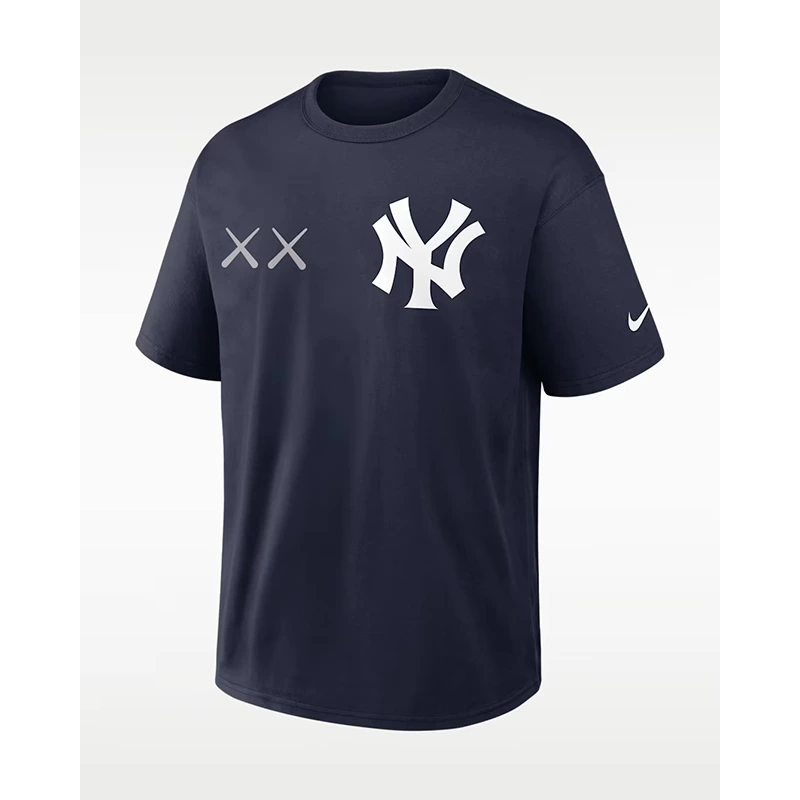 KAWS Nike MLB Fanatics Fest Elevated Max 90 New York Yankees Tee