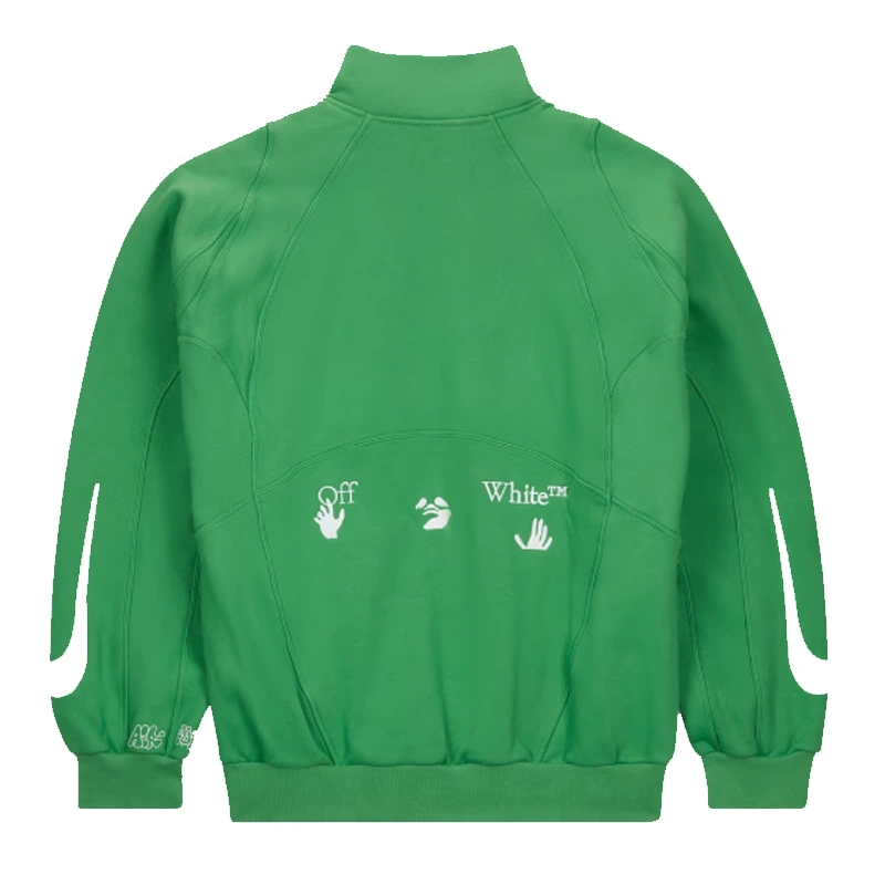 Nike x Off-White Green Tracksuit Jacket - Image 2