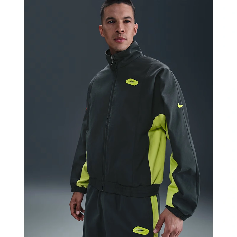 Nike x Patta Men's Black Tracksuit Jacket - Image 5