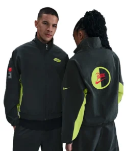 Nike x Patta Men's Black Tracksuit Jacket