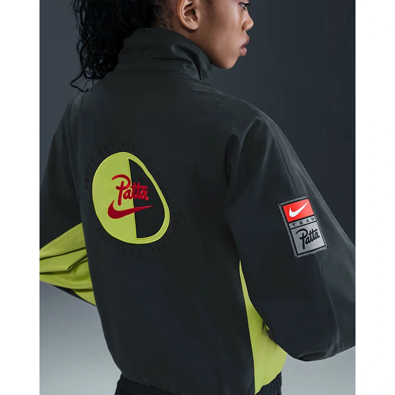 Nike x Patta Men's Black Tracksuit Jacket - Image 6