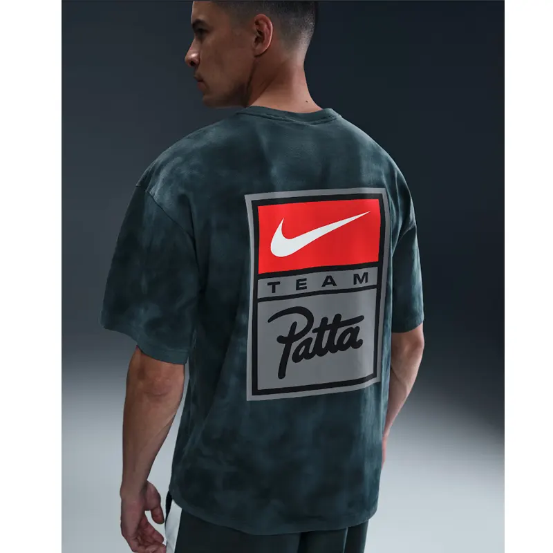 Nike x Patta Men's Squadron Blue T-Shirt - Image 3