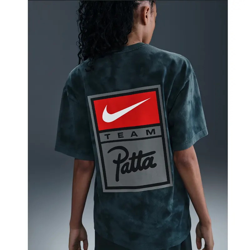 Nike x Patta Men's Squadron Blue T-Shirt - Image 4