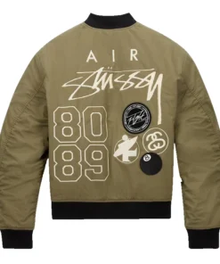 Nike x Stüssy Green Reversible Jacket