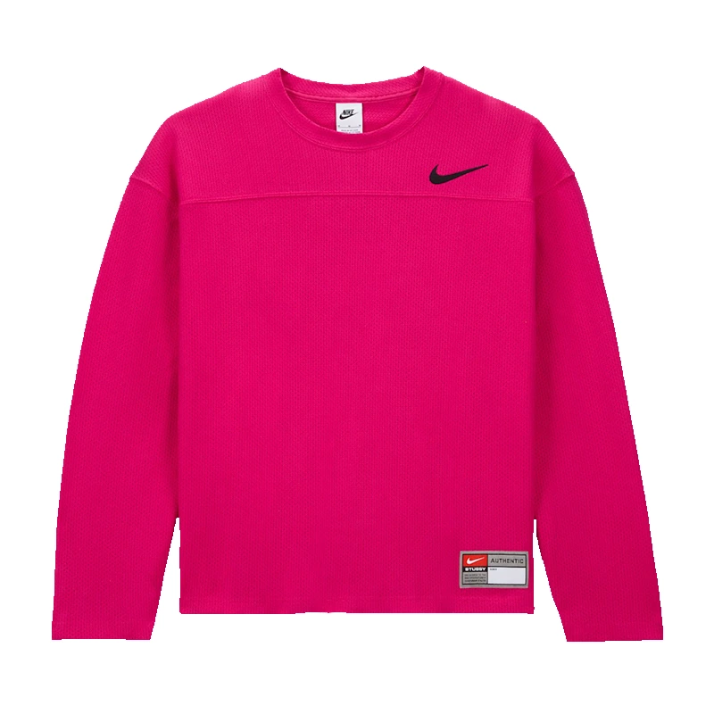 Nike x Stüssy Pink Long-Sleeve Top - Image 2