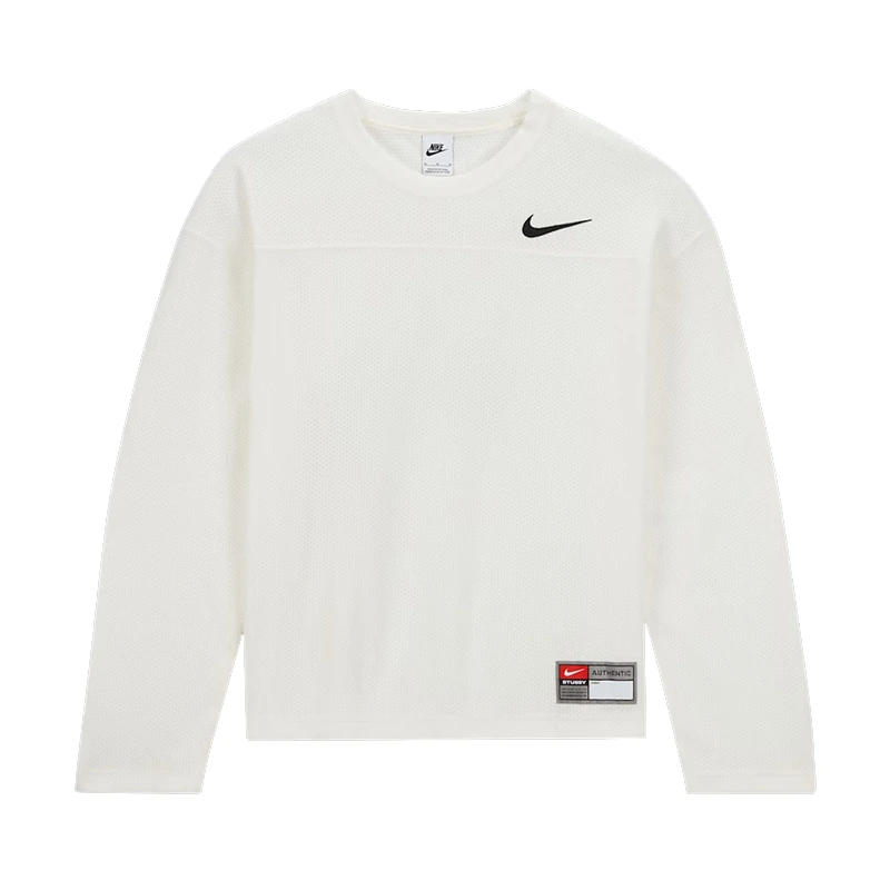 Nike x Stüssy White Long-Sleeve Top - Image 2