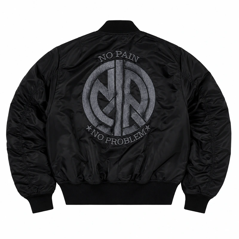 No Problemo x Alpha No War MA-1 Jacket - Image 2