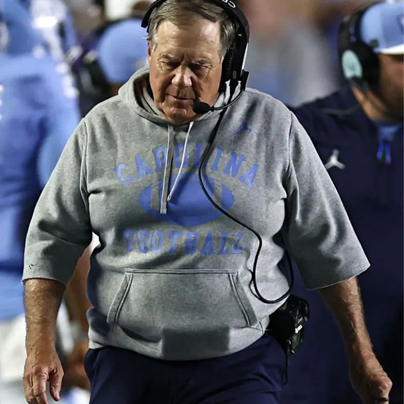 North Carolina Tar Heels Bill Belichick Hoodie - Image 2