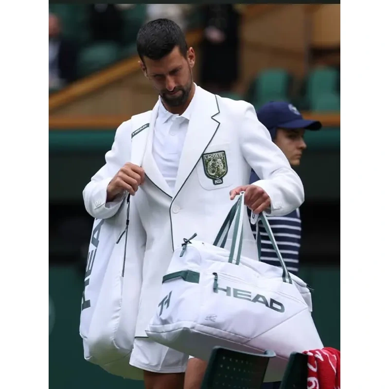Novak Djokovic Wimbledon White Blazer - Image 4
