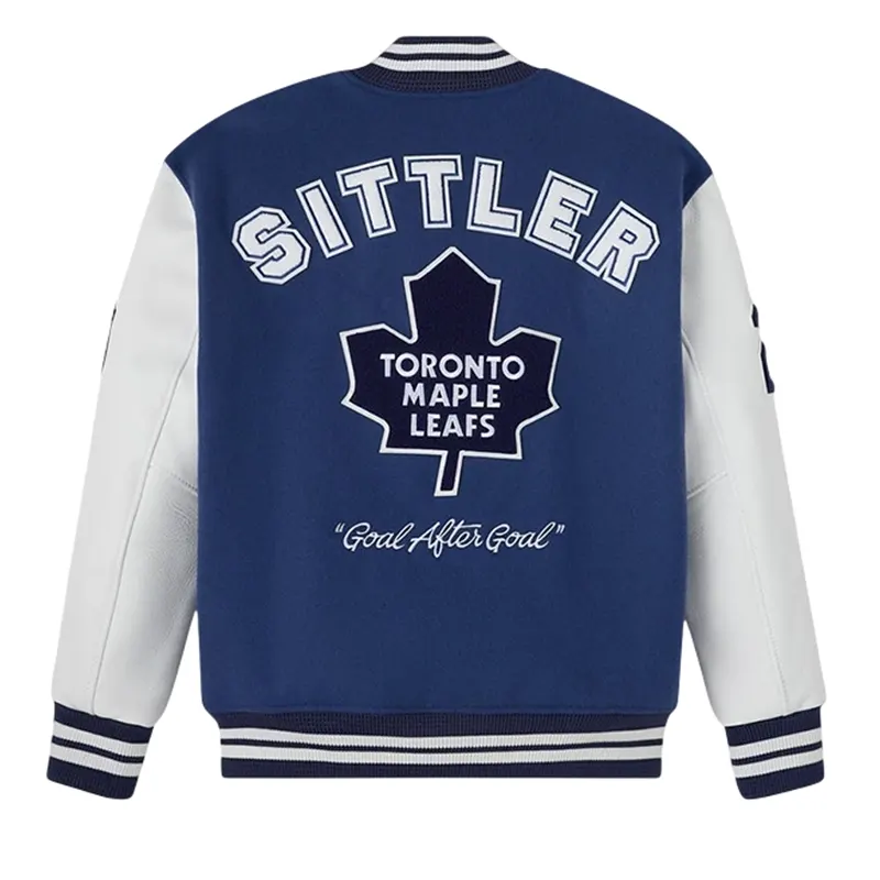 OVO Darryl Sittler Toronto Maple Leafs Varsity Jacket - Image 2