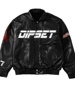 OVO Dipset Diplomats Leather Jacket