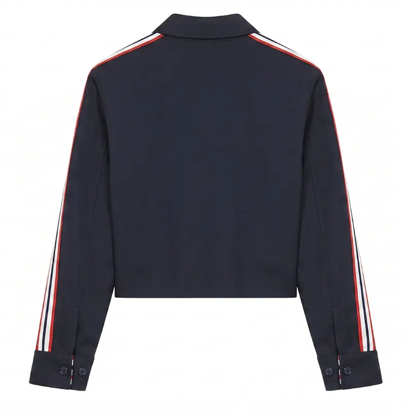 Off Campus S01 Allie Hayes Black Track Jacket - Image 2