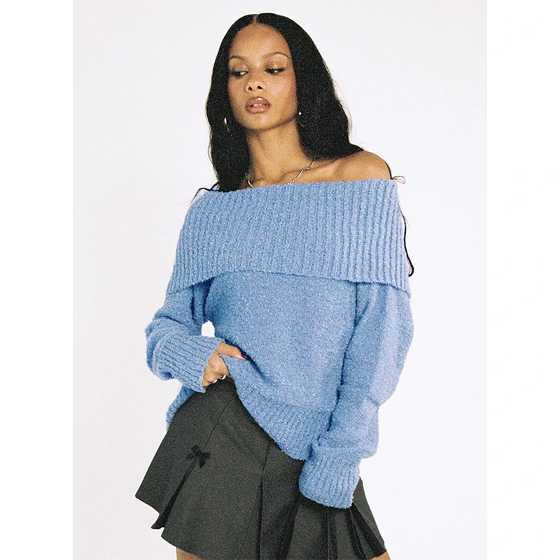 Off The Shoulder Sweater - Image 8