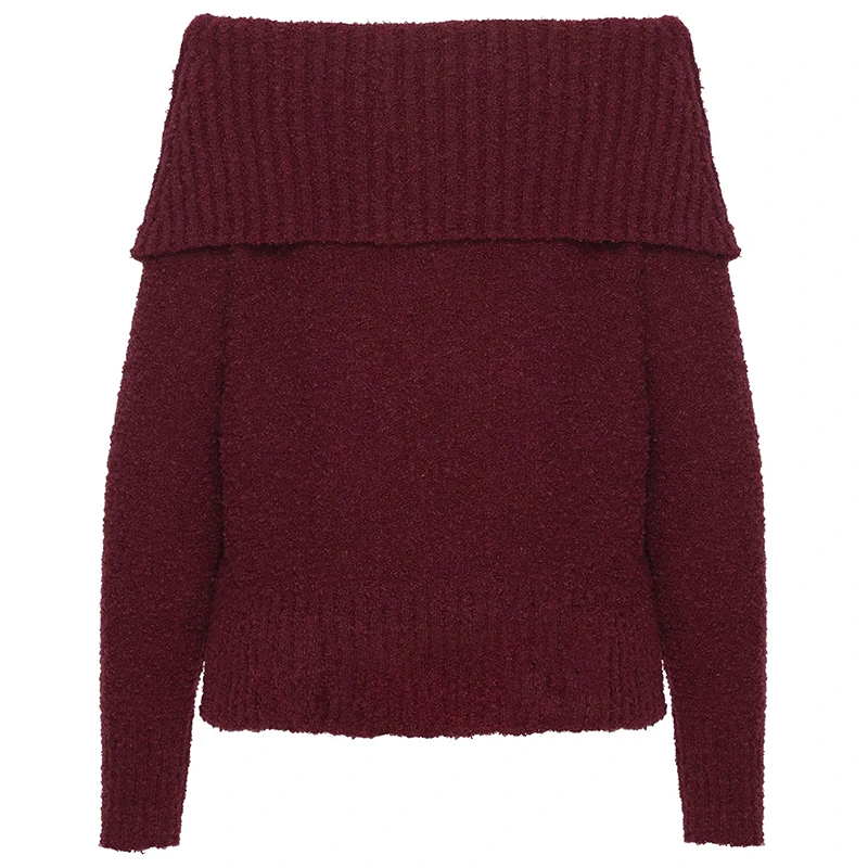 Off The Shoulder Sweater - Image 2