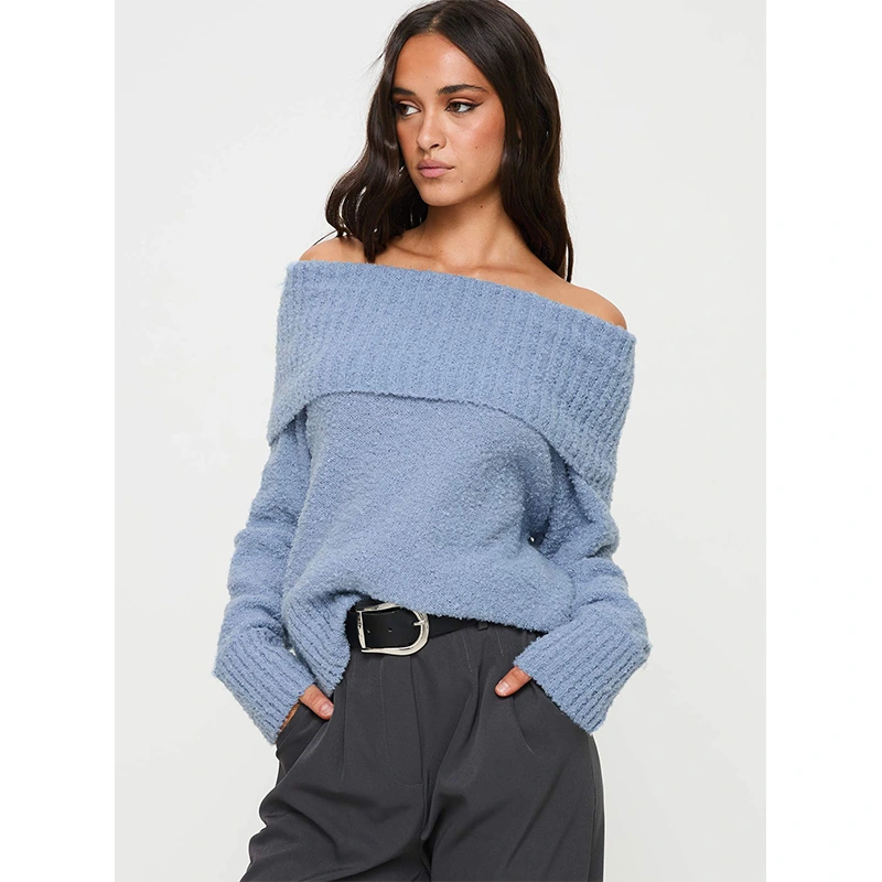 Off The Shoulder Sweater - Image 15