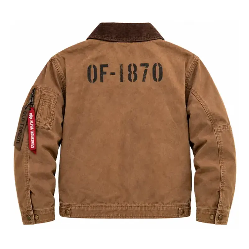 Old Forester Alpha Industries Jacket - Image 2