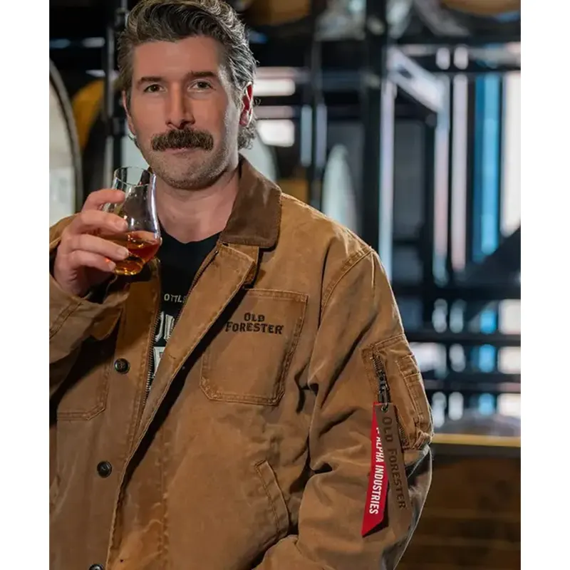 Old Forester Alpha Industries Jacket - Image 3