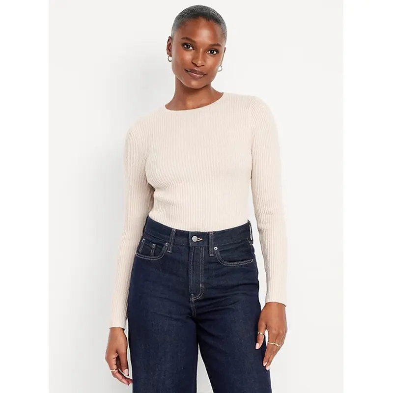 Old Navy Womens SoSoft Lite Crew-Neck Sweater - Image 2