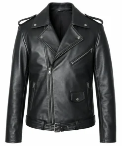 One for the Road Biker Leather Jacket