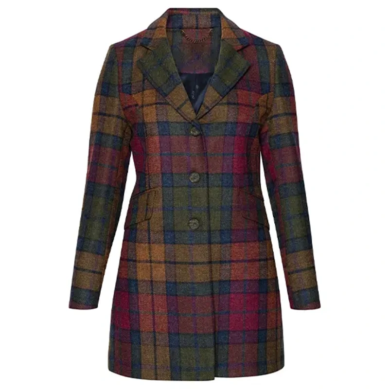 Only Murders In The Building S06 Mabel Checkered Blazer - Image 2