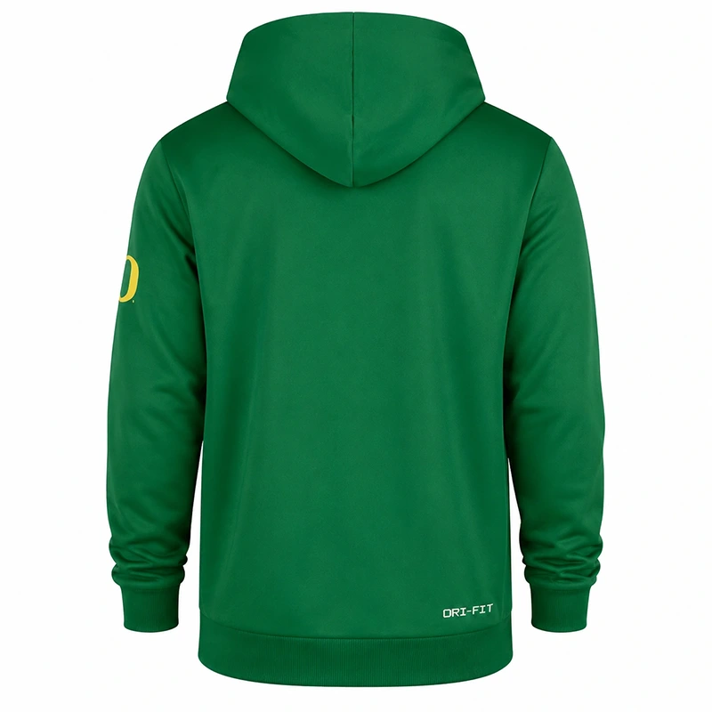 Oregon Ducks 2026 Nike Green Sideline Hoodie - Image 2