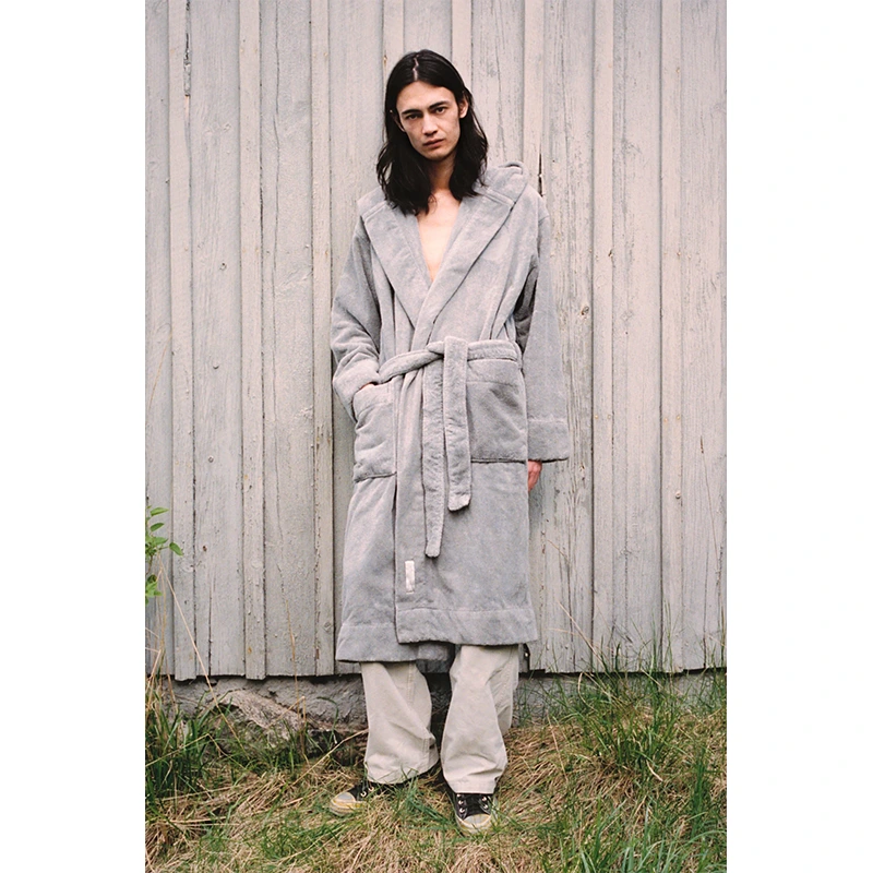 Our Legacy Natura Grey WS Gelato Bathrobe - Image 9