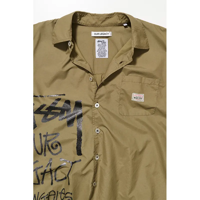 Our Legacy x Stussy Borrowed Shirt - Image 3