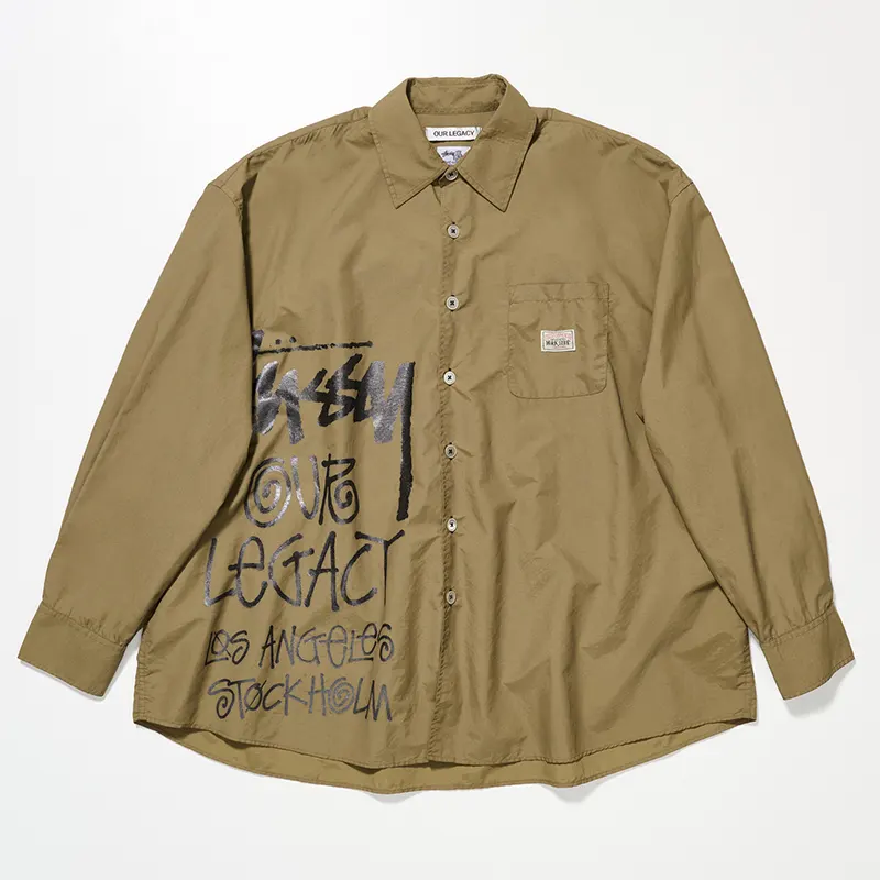 Our Legacy x Stussy Borrowed Shirt