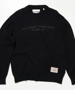 Our Legacy x Stussy Knitted Roundneck Sweater
