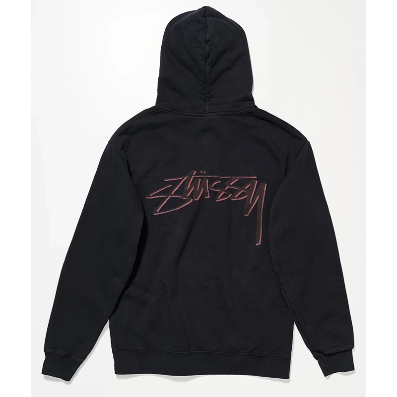 Our Legacy x Stussy OL Drop Shadow Pig. Dyed Hoodie - Image 2