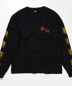 Our Legacy x Stussy OL Skull Pig. Dyed LS Tee