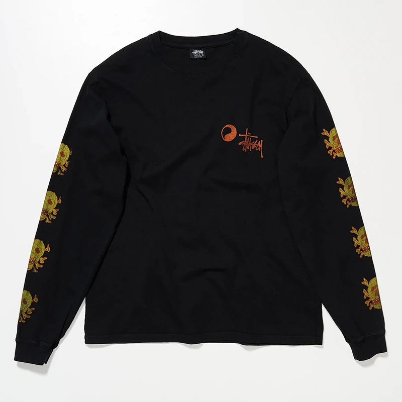 Our Legacy x Stussy OL Skull Pig. Dyed LS Tee