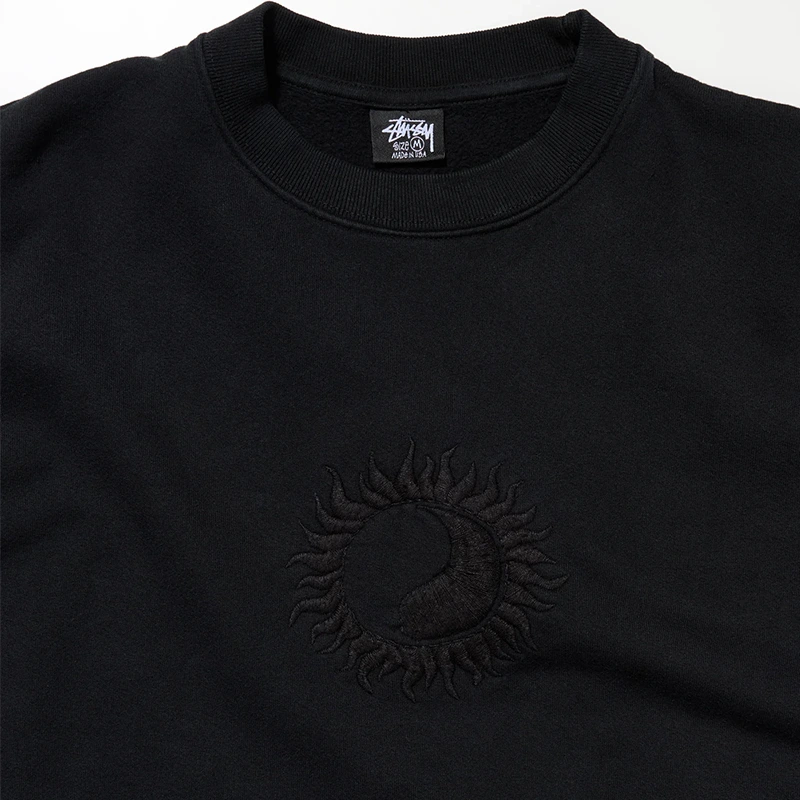 Our Legacy x Stussy OL Sun Pig. Dyed Crew Overdyed Sweater - Image 3