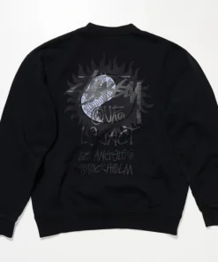 Our Legacy x Stussy OL Sun Pig. Dyed Crew Overdyed Sweater