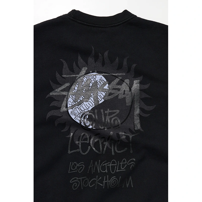 Our Legacy x Stussy OL Sun Pig. Dyed Crew Overdyed Sweater - Image 4